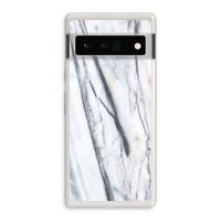 Gestreepte marmer: Google Pixel 6 Pro Transparant Hoesje