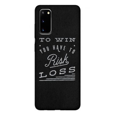 Risk loss: Samsung Galaxy S20 Tough Case