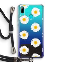Margrietjes: Huawei P Smart (2019) Transparant Hoesje met koord