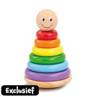 Woodlets houten regenboog ringen