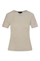 Elvira Casuals Top Victoria E4 25-017 T-shirt Korte Mouw 434 Gold