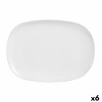 Serveerschaal Luminarc Sweet Line Rechthoekig Wit Glas 35 x 24 cm (6 Stuks) - thumbnail