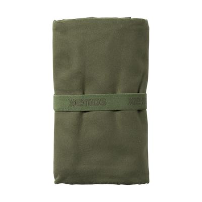 Microvezel handdoek - groen - 130x80 cm