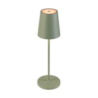 SLV Buiten tafellampVinolina Two groen - oplaadbaar - 1007696