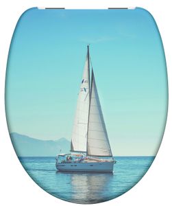 Schutte Duroplast WC-bril SAILING met soft-close
 - 82148 82148