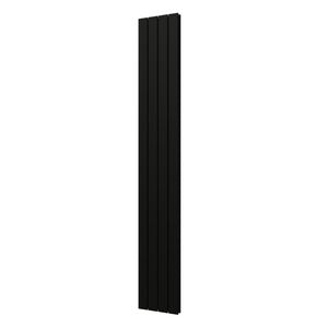 Plieger Designradiator Cavallino Retto Dubbel 905 Watt Middenaansluiting 200x29,8 cm Mat Zwart