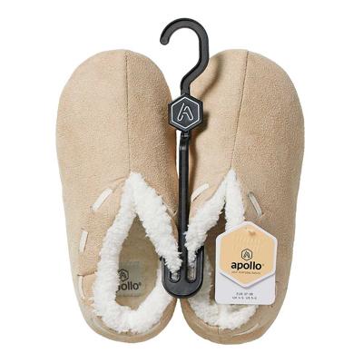 Spaanse sloffen/pantoffels - dames - beige - polyester - zachte voering
