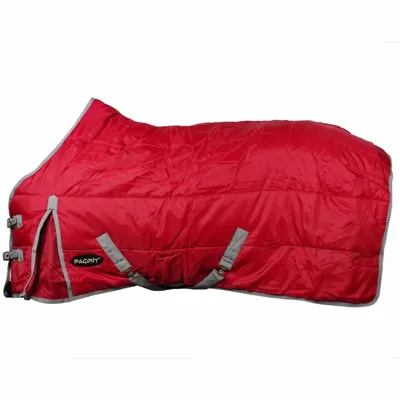 Pagony Deluxe II staldeken rood maat:185