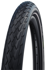 SCHWALBE Buitenband green marathon greenguard 28 x 1.00" / 25-622mm - zwart met reflectie