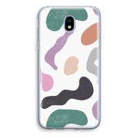 Memphis Shapes: Samsung Galaxy J5 (2017) Transparant Hoesje