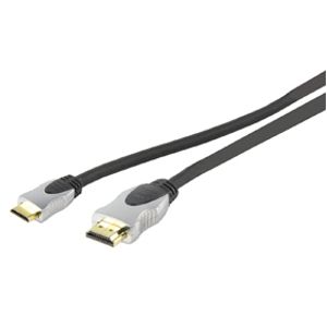 HQ SS5555-1.5 HDMI kabel 1,5 m HDMI Type A (Standaard) HDMI Type C (Mini) Zwart