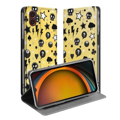Book Cover Samsung Galaxy Xcover 7 Pro Punk Yellow