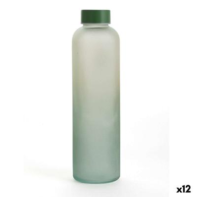 Waterfles Quid Quidate Groen Glas 600 ml (12 Stuks)