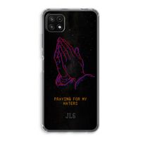 Praying For My Haters: Samsung Galaxy A22 5G Transparant Hoesje