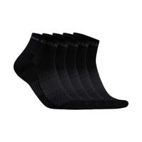 Craft Active Mid sokken 5-pack zwart unisex