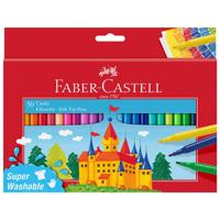 Faber Castell FC-554204 Viltstiften 50 Stuks Faber Castell FC-554204 Viltstiften 50 Stuks