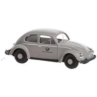 Busch 52964 H0 Auto Volkswagen Kever ovale ruit DBP grijs - thumbnail