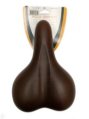 Selle Comfort zadel stadsfiets unisex bruin