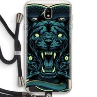 Cougar and Vipers: Samsung Galaxy J7 (2017) Transparant Hoesje met koord