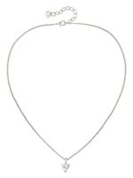 Nina Ricci collier à pendentif cœur (années 1980) - Argent