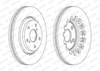 Remschijf DDF2268C - thumbnail