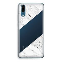Biggest stripe: Huawei P20 Transparant Hoesje