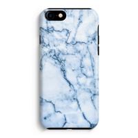 Blauw marmer: iPhone 7 Tough Case - thumbnail