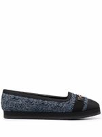 Ferragamo chaussons Gancini Galore - Noir