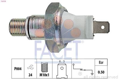Oliedruksensor 70119