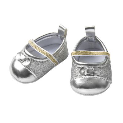 Heless Poppenballerina&apos;s glitter - zilver, 30-34 cm