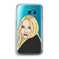 Mary Kate: Samsung Galaxy S6 Transparant Hoesje