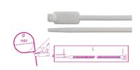 Beta Bmbt12248-Nylon Bindstrips Vertic. Label - BMBT12248