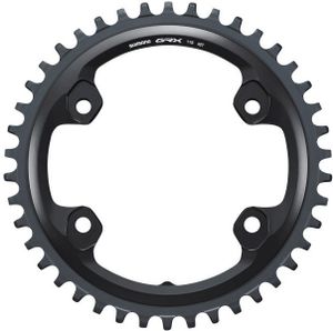 Shimano - kettingblad 42t grx fc-rx810 1 x 11 speed - zwart