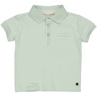 LEVV Little Jongens polo - Emilio - Mint lagoon