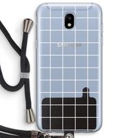 Rooster 2: Samsung Galaxy J5 (2017) Transparant Hoesje met koord