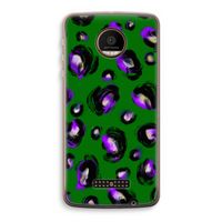 Green Cheetah: Motorola Moto Z Force Transparant Hoesje