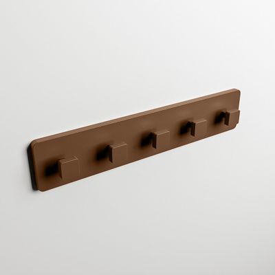 MONDIAZ EASY Handdoekhaakjes 45cm solid surface kleur Rust