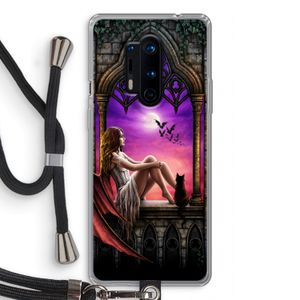 Kinderen van de nacht: OnePlus 8 Pro Transparant Hoesje met koord