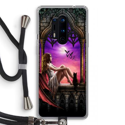 Kinderen van de nacht: OnePlus 8 Pro Transparant Hoesje met koord