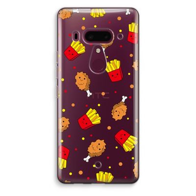 Chicken 'n Fries: HTC U12+ Transparant Hoesje