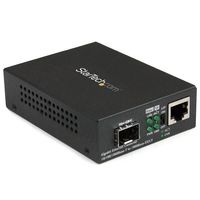 StarTech.com Gigabit ethernet glasvezel media converter met open SFP slot - thumbnail