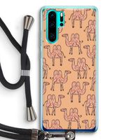 Kameel: Huawei P30 Pro Transparant Hoesje met koord