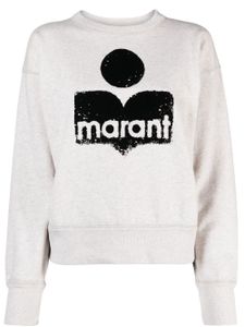 MARANT ÉTOILE sweat à logo imprimé - Tons neutres