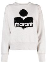 MARANT ÉTOILE sweat à logo imprimé - Tons neutres - thumbnail