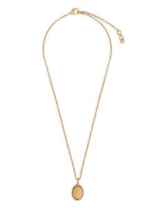 Dolce & Gabbana crystal-embellished chain-detailing necklace - Or