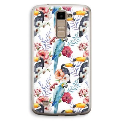 Bloemen tukan: LG K10 (2016) Transparant Hoesje