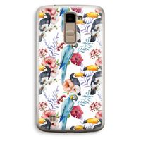 Bloemen tukan: LG K10 (2016) Transparant Hoesje