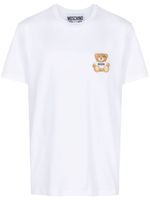 Moschino t-shirt à broderies Teddy Bear - Blanc