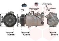 Van Wezel Airco compressor 4300K628 - thumbnail