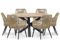 Coco Vedra/Fabriano 150 cm dining tuinset 7-delig - thumbnail